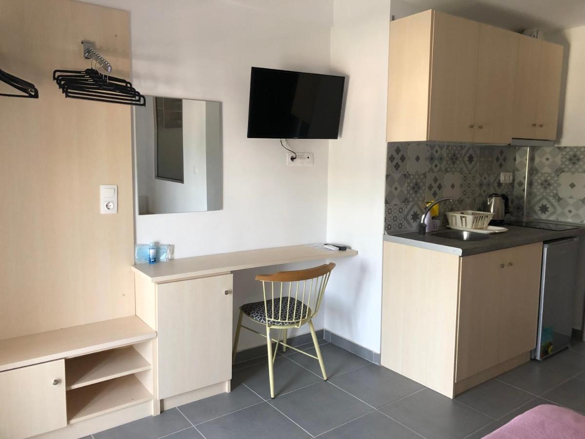 Ammos Hotel Agía Triás Dış mekan fotoğraf