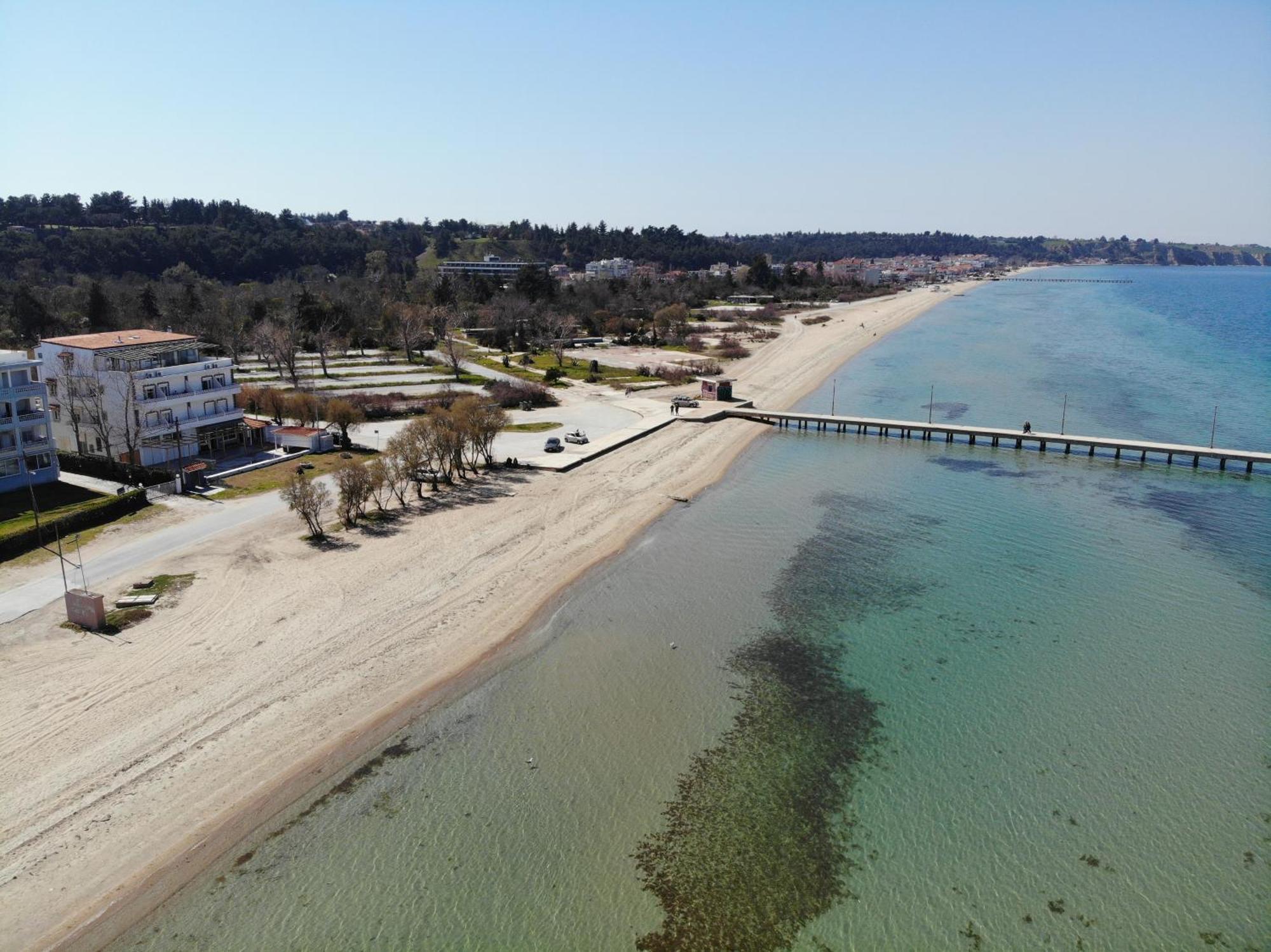 Ammos Hotel Agía Triás Dış mekan fotoğraf