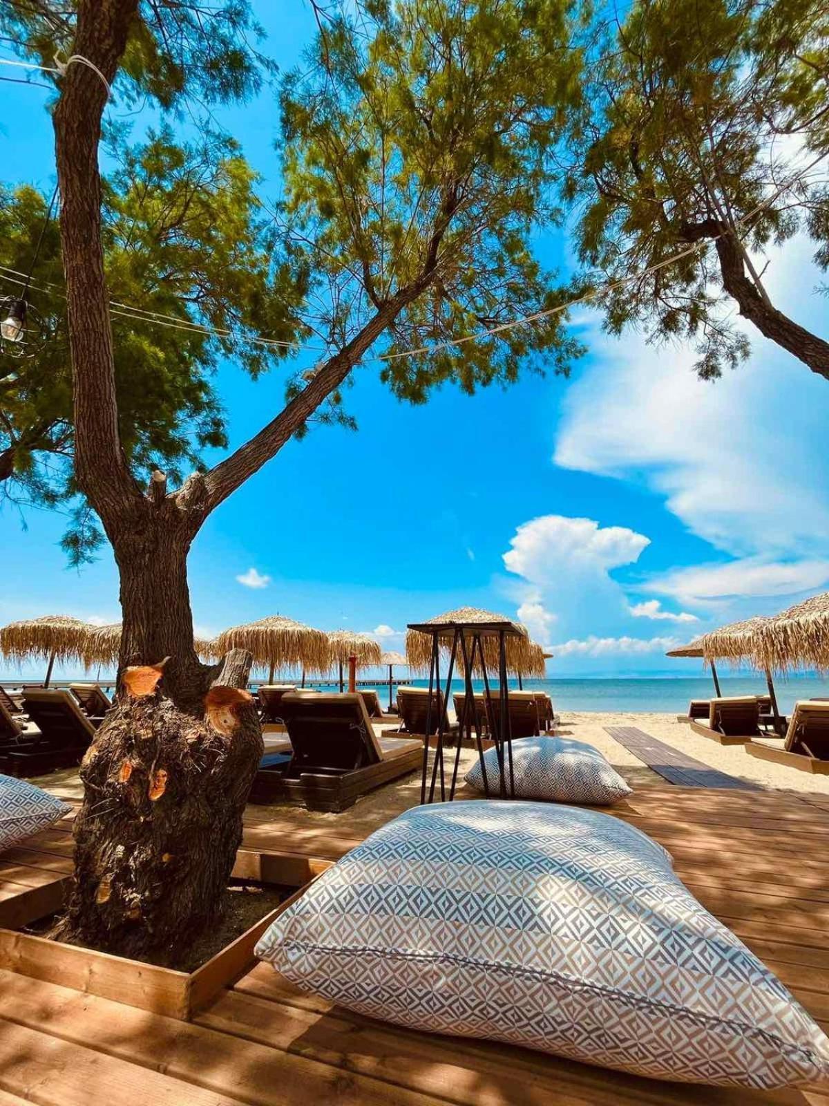 Ammos Hotel Agía Triás Dış mekan fotoğraf