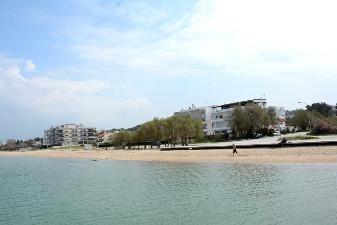 Ammos Hotel Agía Triás Dış mekan fotoğraf