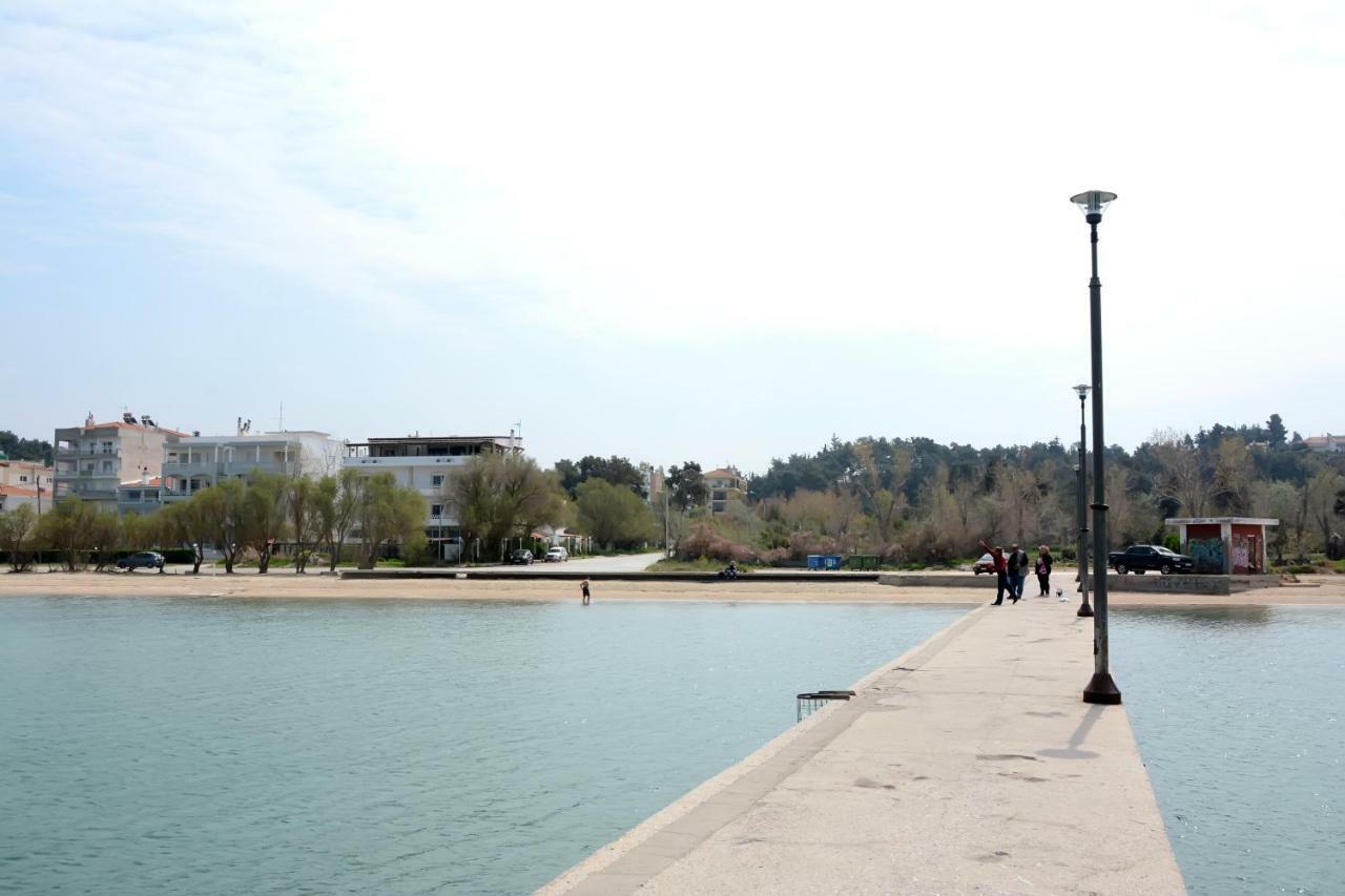 Ammos Hotel Agía Triás Dış mekan fotoğraf
