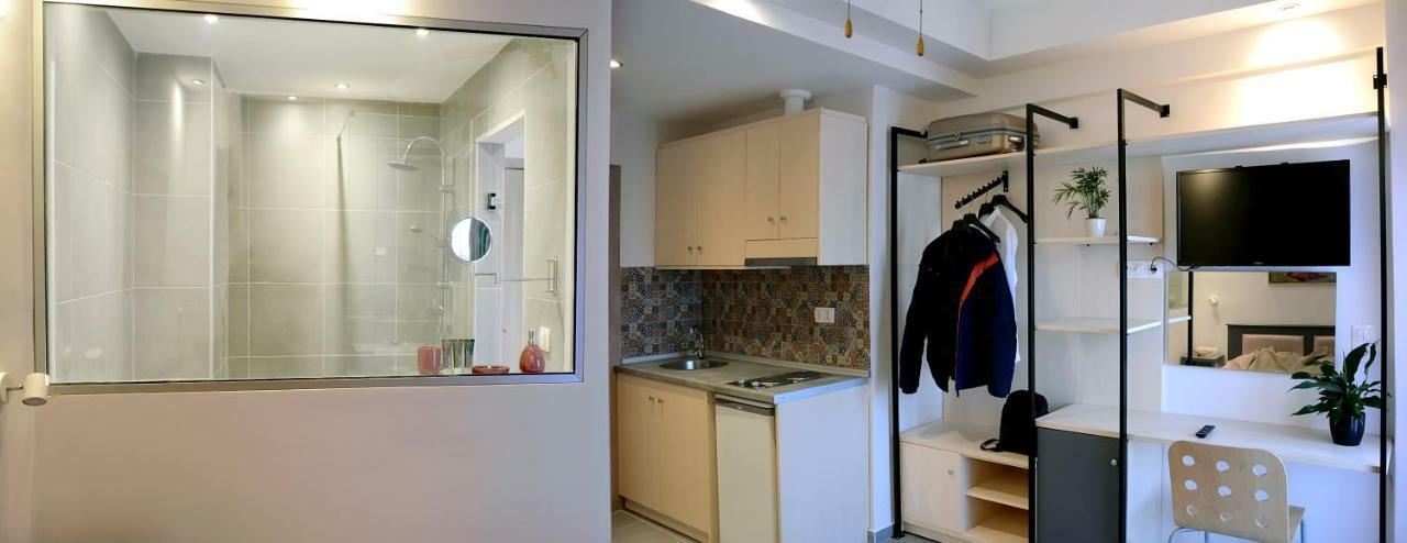 Ammos Hotel Agía Triás Dış mekan fotoğraf